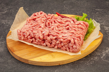Minced meat - pork and beef