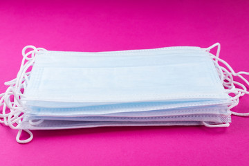 white medical mask