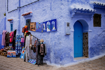 Chefchoauen the blue city of Morocco.