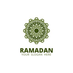 Islamic Mandala Ramadan Logo Template