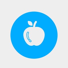 apple icon vector illustration and symbol for website and graphic design