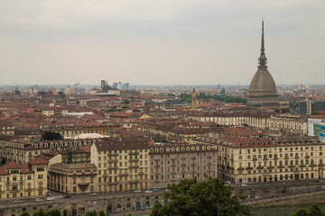 Fototapeta premium City view of Turin