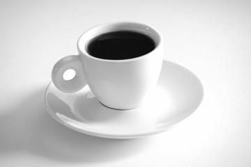 Tasse Espresso in weiß