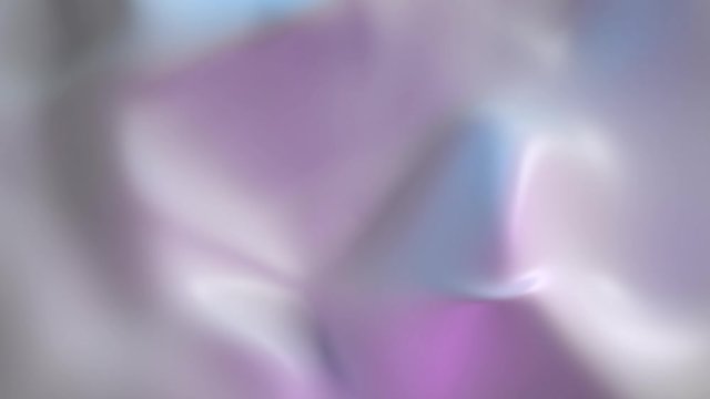 3d smooth elegant render of wavy fliud surface. Bright light. Blue and purple colors. Loop animation