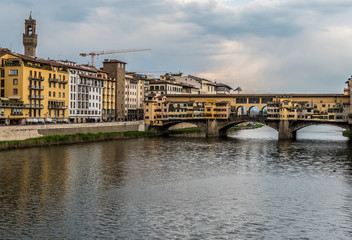 Ponte Vecchio bridge in Florence