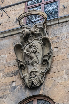 Esoteric symbol in a facade