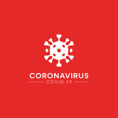Coronavirus Covid-19 Alert Logo Design 