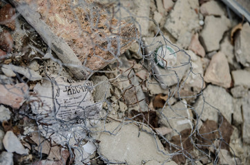 abandoned ghost town, extinct barracks