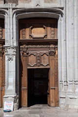 The door of Chambery cathedral