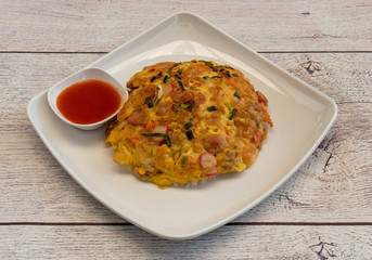 Thai Mixed Omelettes 