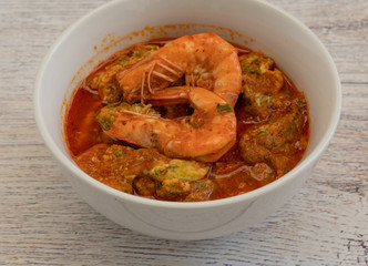 Spicy Thai Seafood Soups 