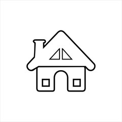 Home Vector icon illustration design template