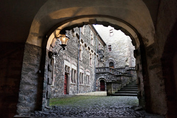 Castle. Old town. Ruin. Braunfels Castle. Schloss Braunfels.