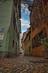 Altert&uuml;mliche G&auml;sschen in Stra&szlig;burg