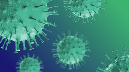 Fototapeta na wymiar Corona Virus Abstract Background