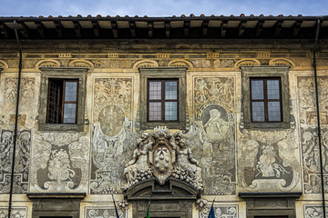 Palazzo dei Cavalieri was also known as della Carovana (Palace of the Convoy) at Piazza dei...
