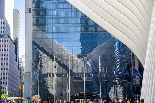 View Of The Freedom Tower And Oculus In Lower Manhattan