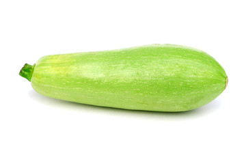 Squash,courgette, zucchini isolated on a white background. Raw vegetable