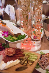 Banquet restaurant food party 