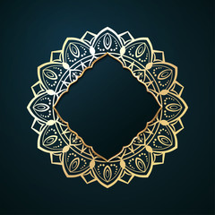 Gold black background design