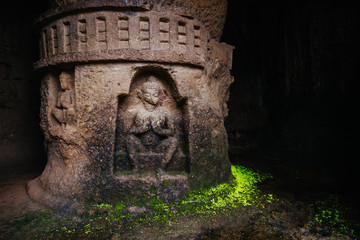 Kanheri Caves in Mumbai India