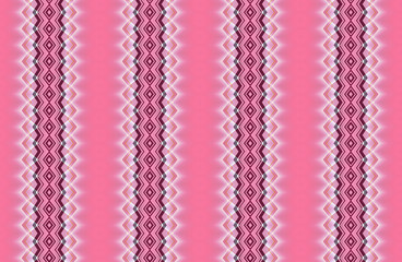 pattern vertical lines stripes zigzags pink and white fashionable unique for fabric and decoration