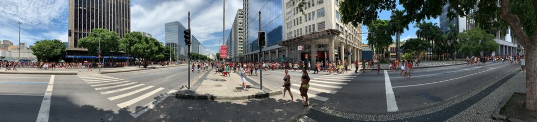 Fototapeta na wymiar Rio de Janeiro Brazil Carnival South America