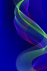 colorful wave design, book, magazine, brochure cover wallpaper, modern beauty fluid concept