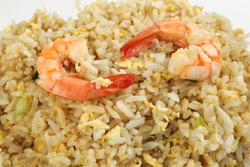 Thai style prawn seafood fred rice