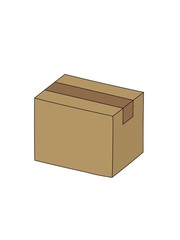 illustration of a Cardboard