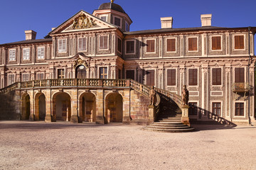 Fototapeta premium Castle Favorite baroque hunting lodge near Baden Baden, Germany, Europe