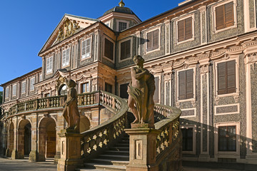 Castle Favorite baroque hunting lodge near Baden Baden, Germany, Europe