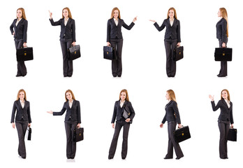Woman businesswoman in business concept