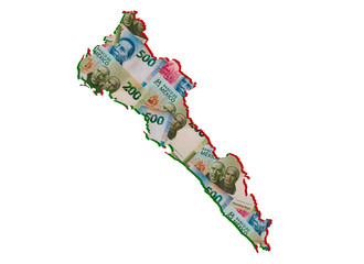 background for business, economy and finance in Sinaloa