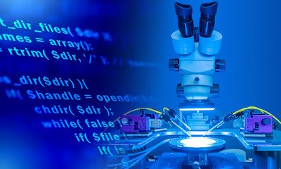 Programmable automatic machine for assembling electronic circuits. Automated soldering of printed...