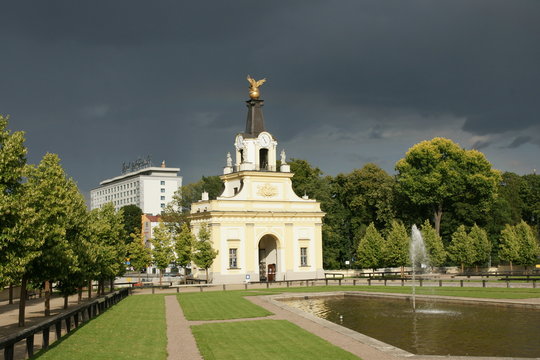 Brama Wielka. Pałac Branickich w Białymstoku