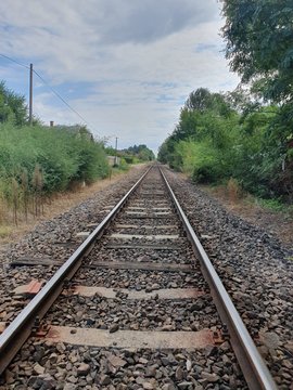 railway in the countryside