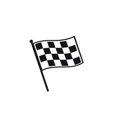 Finish flag icon design. vector illustration