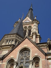 Fototapeta na wymiar historische Kirche in Chemnitz