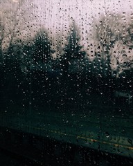 rain drops on window