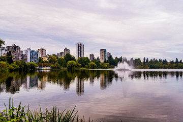 Fototapeta na wymiar Skyline de Vancouver