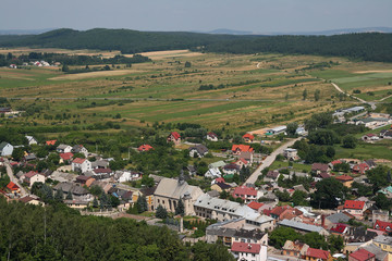 Fototapeta na wymiar Bernardine Monastery in Checiny in Poland