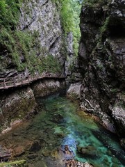 Vintgar Klamm Slowenien