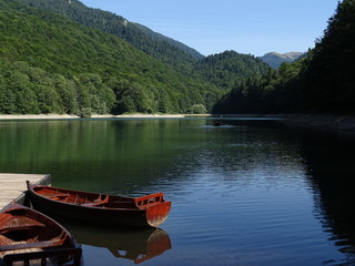 Bootsteg am Biogradska