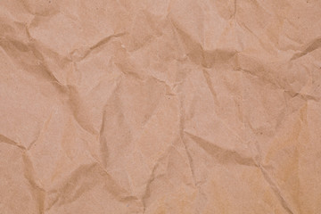 Crumpled packing paper texture
