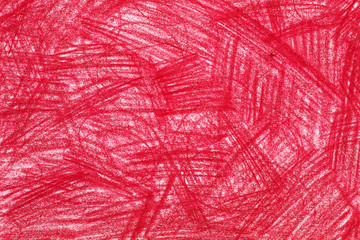 Crayon Scribbles on Paper