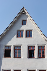 Obraz premium facades of historical framework buildings