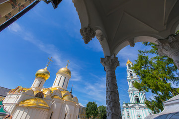 Sergiev Posad monastery in Russia