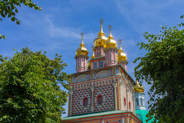 Fototapeta na wymiar Sergiev Posad monastery in Russia