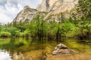 Mirror Lake in Yosemite National Park
